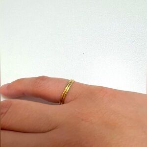 14k gold catbird hammered rings
2x